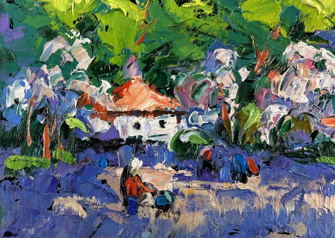 Oil painting The city that never sleeps Alex Kalenyuk - 6