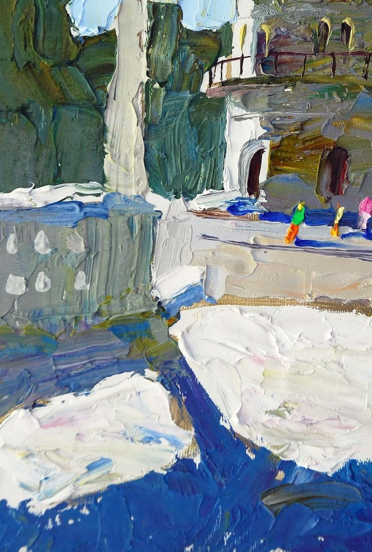 Oil painting Sunny summer day Egor Ktpatunov - 4