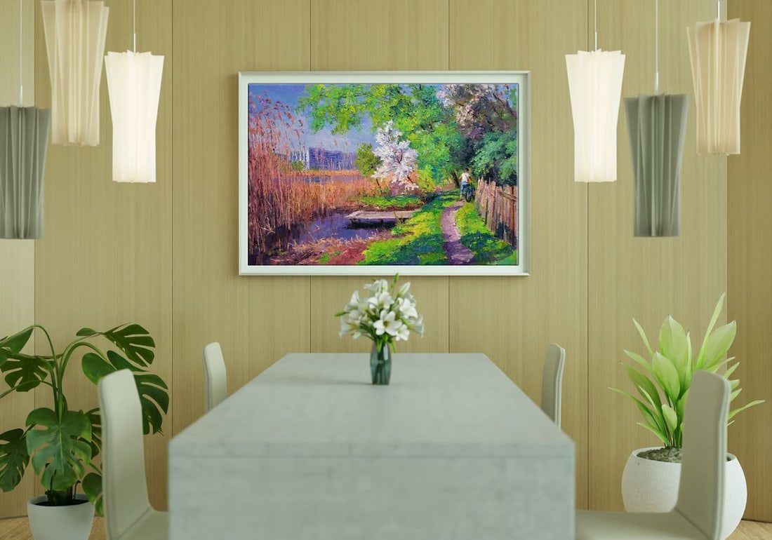 Oil painting May Boris Serdyuk - 2