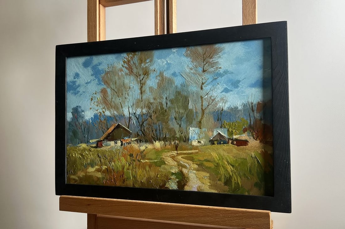 Oil painting I'm going back home Yuriy Suprunchuk - 2