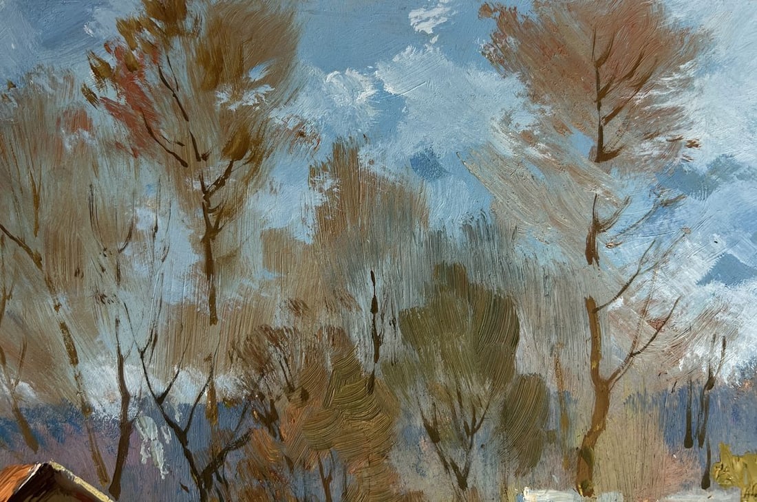 Oil painting I'm going back home Yuriy Suprunchuk - 5