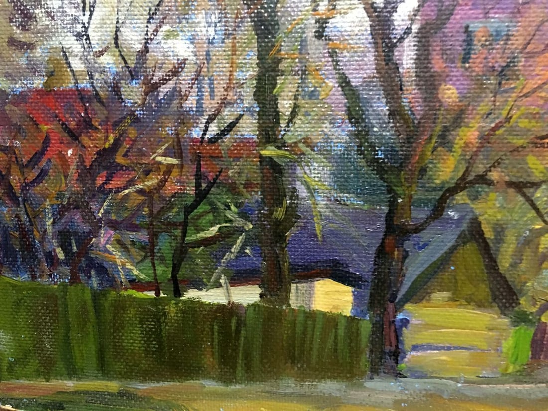 Konotop street oil painting Ivanenko Mikhail Aleksandrovich - 6