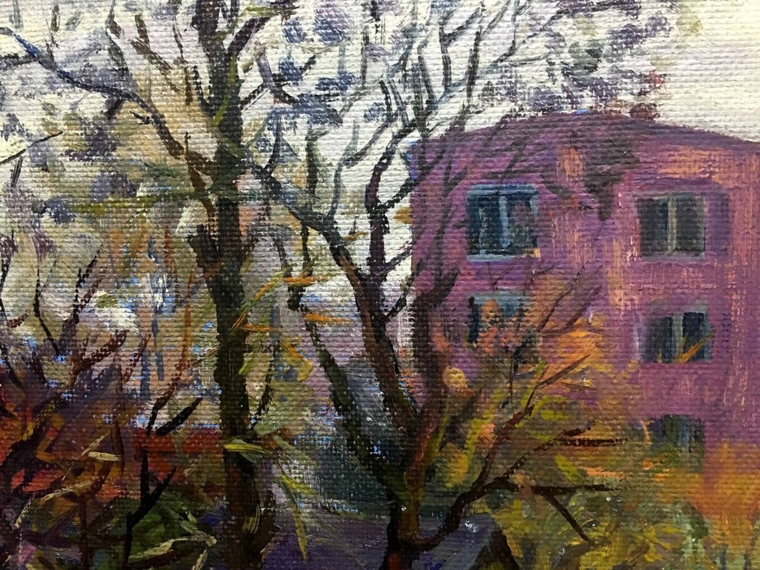 Konotop street oil painting Ivanenko Mikhail Aleksandrovich - 8