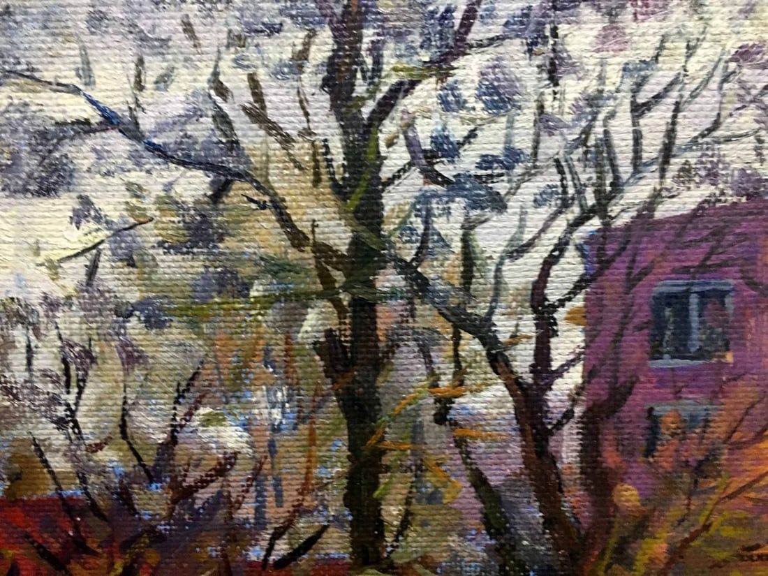 Konotop street oil painting Ivanenko Mikhail Aleksandrovich - 9