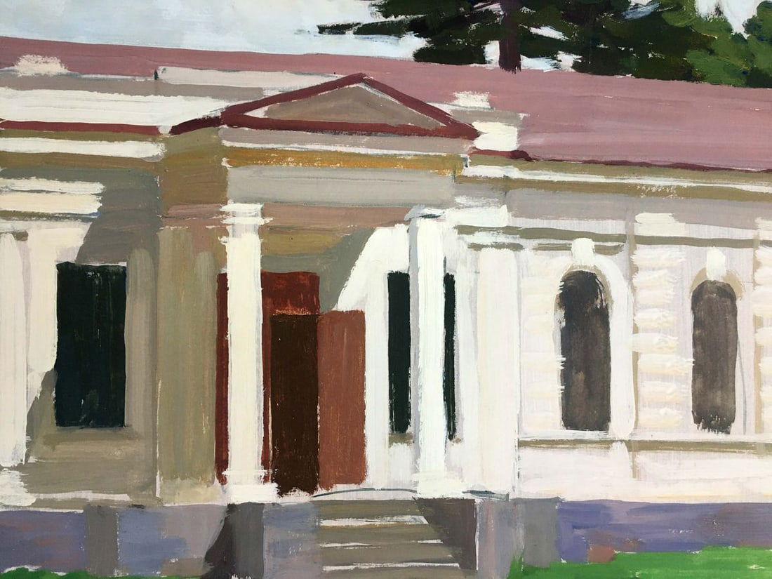 Gouache painting Museum Chernikov Vladimir Mikhailovich - 3