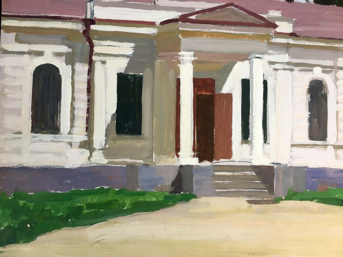 Gouache painting Museum Chernikov Vladimir Mikhailovich - 5