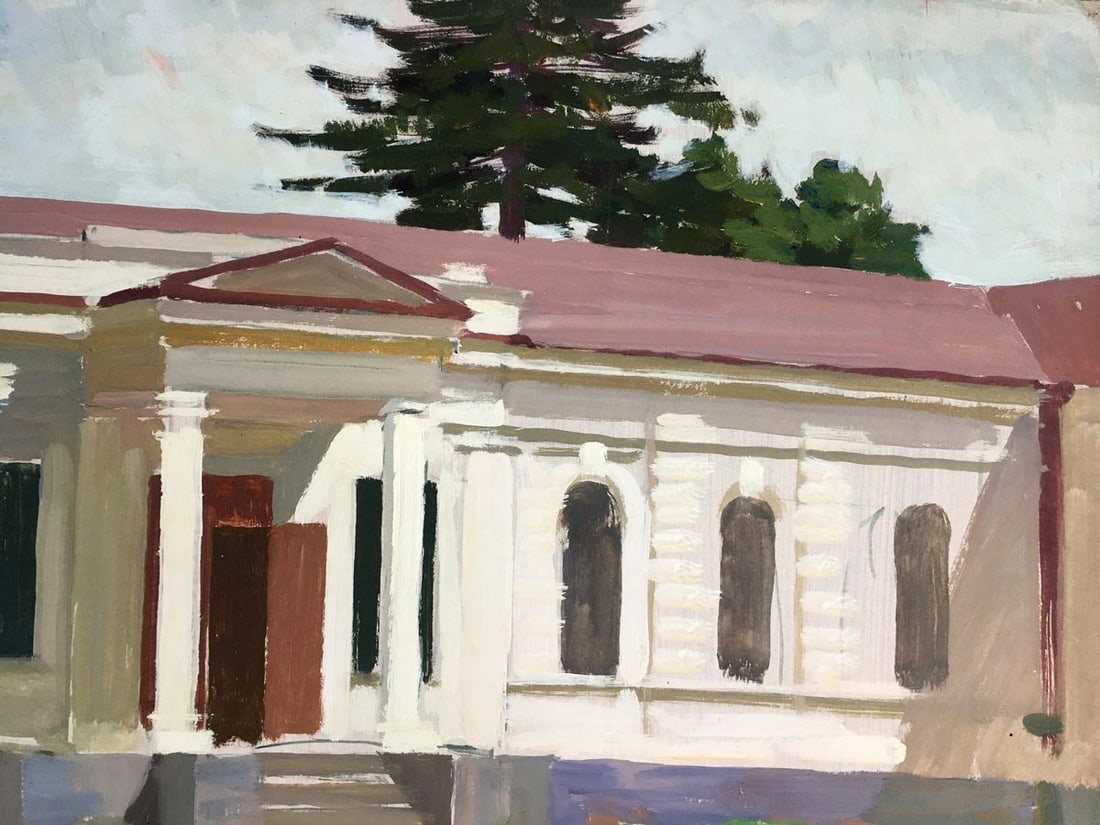 Gouache painting Museum Chernikov Vladimir Mikhailovich - 6