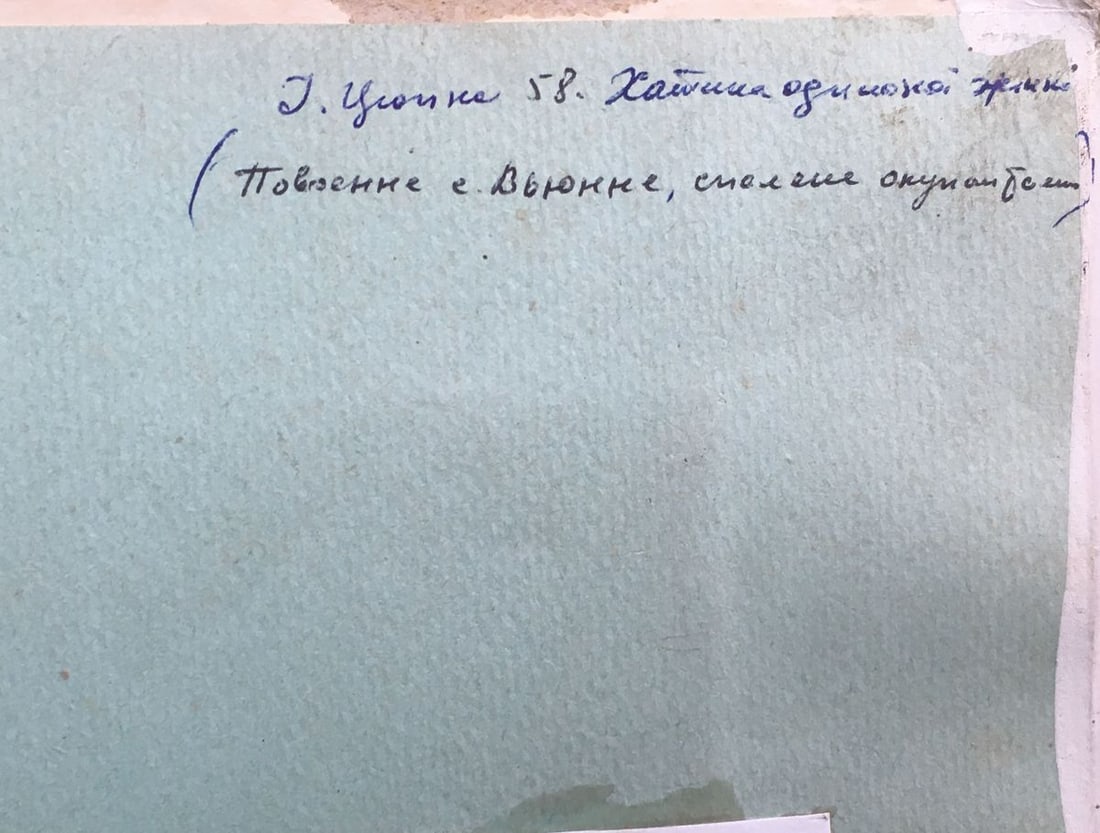 Oil painting Lonely woman's hut Tsyupka Ivan Kirillovich - 10