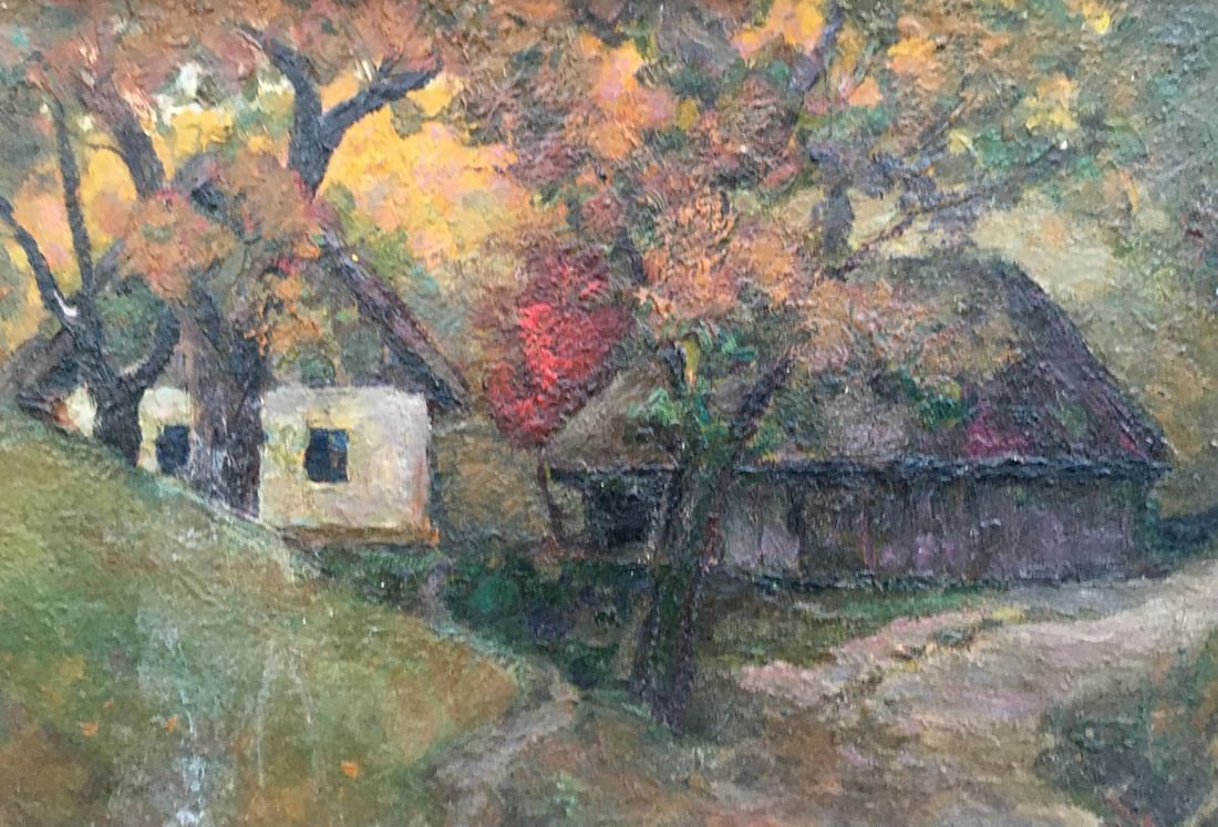 Oil painting Way home Tsyupka Ivan Kirillovich - 2