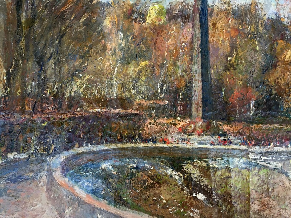 Oil painting Glory park Mynka Alexander Fedorovich - 3