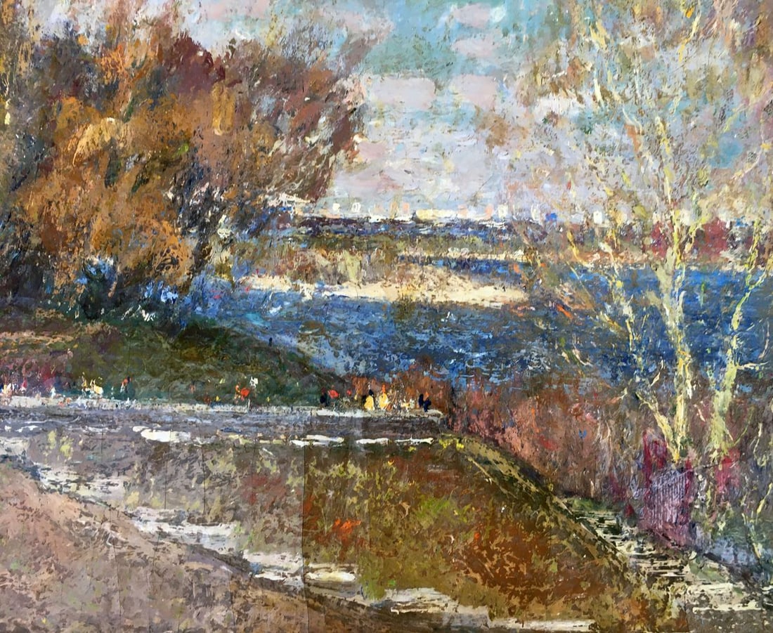 Oil painting Glory park Mynka Alexander Fedorovich - 6