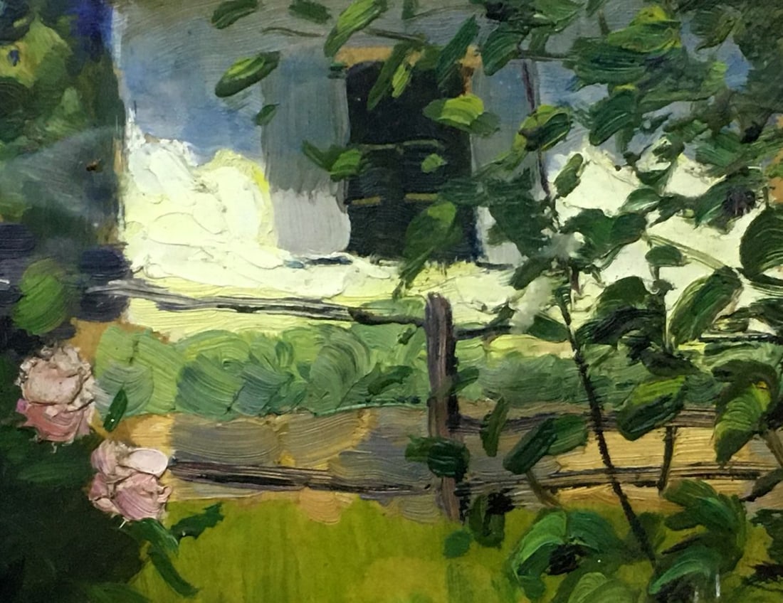 Oil painting Garden Tsyupka Ivan Kirillovich - 11