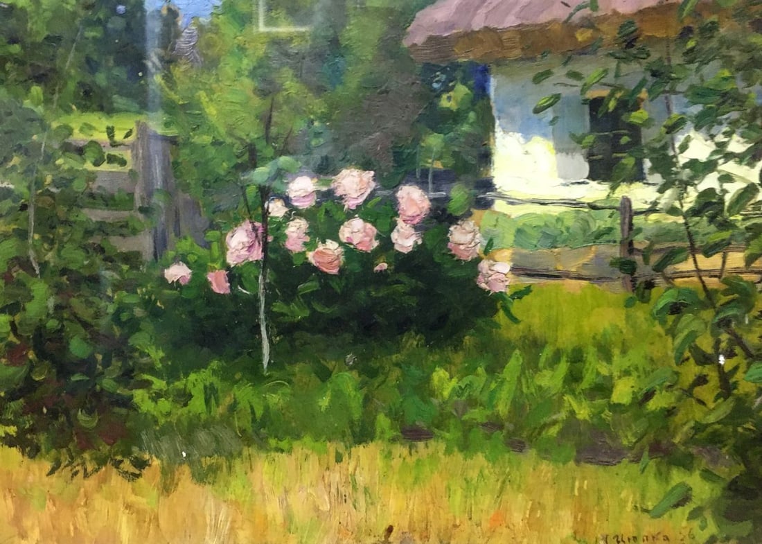 Oil painting Garden Tsyupka Ivan Kirillovich - 2
