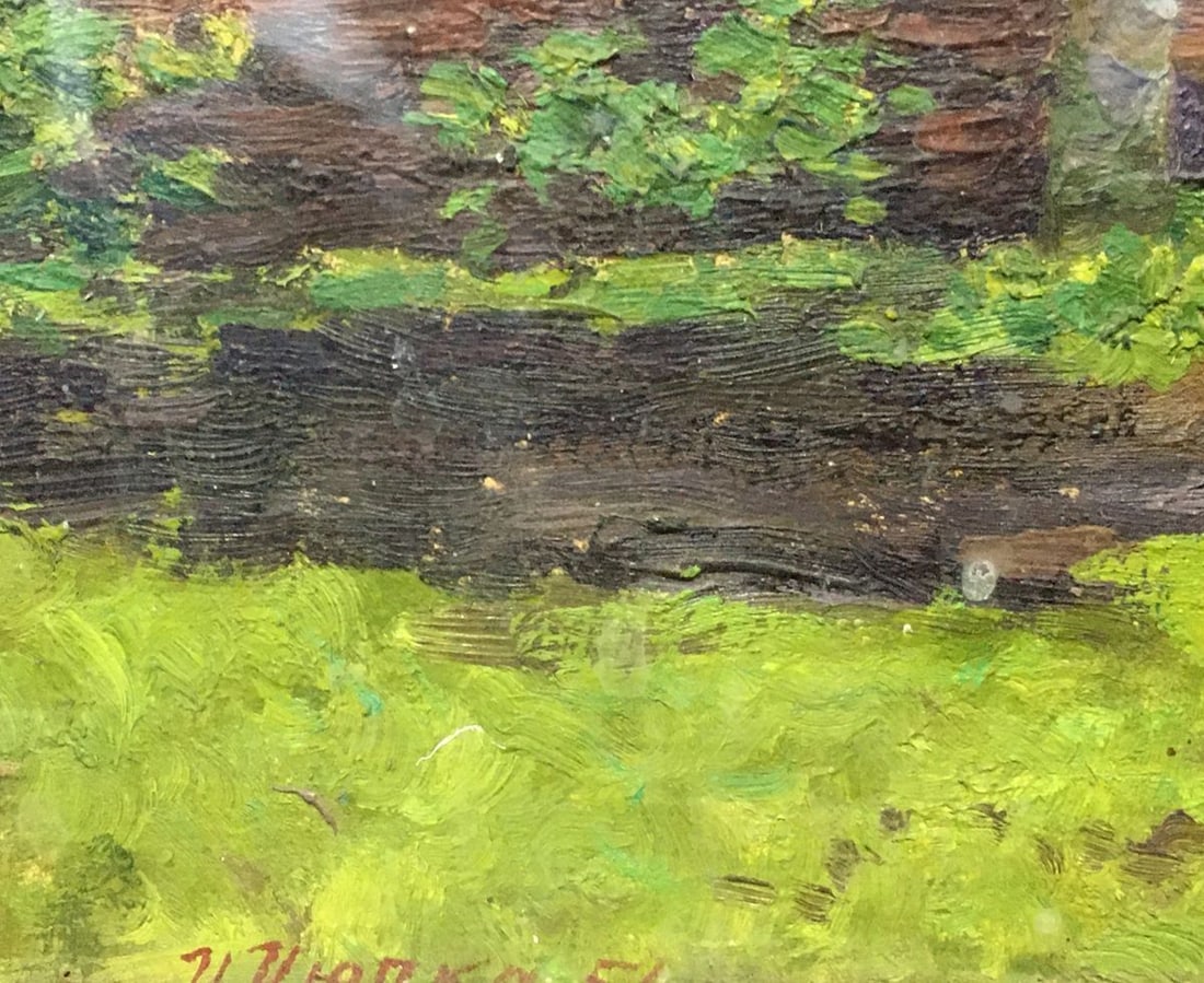 Oil painting After the rain Tsyupka Ivan Kirillovich - 3