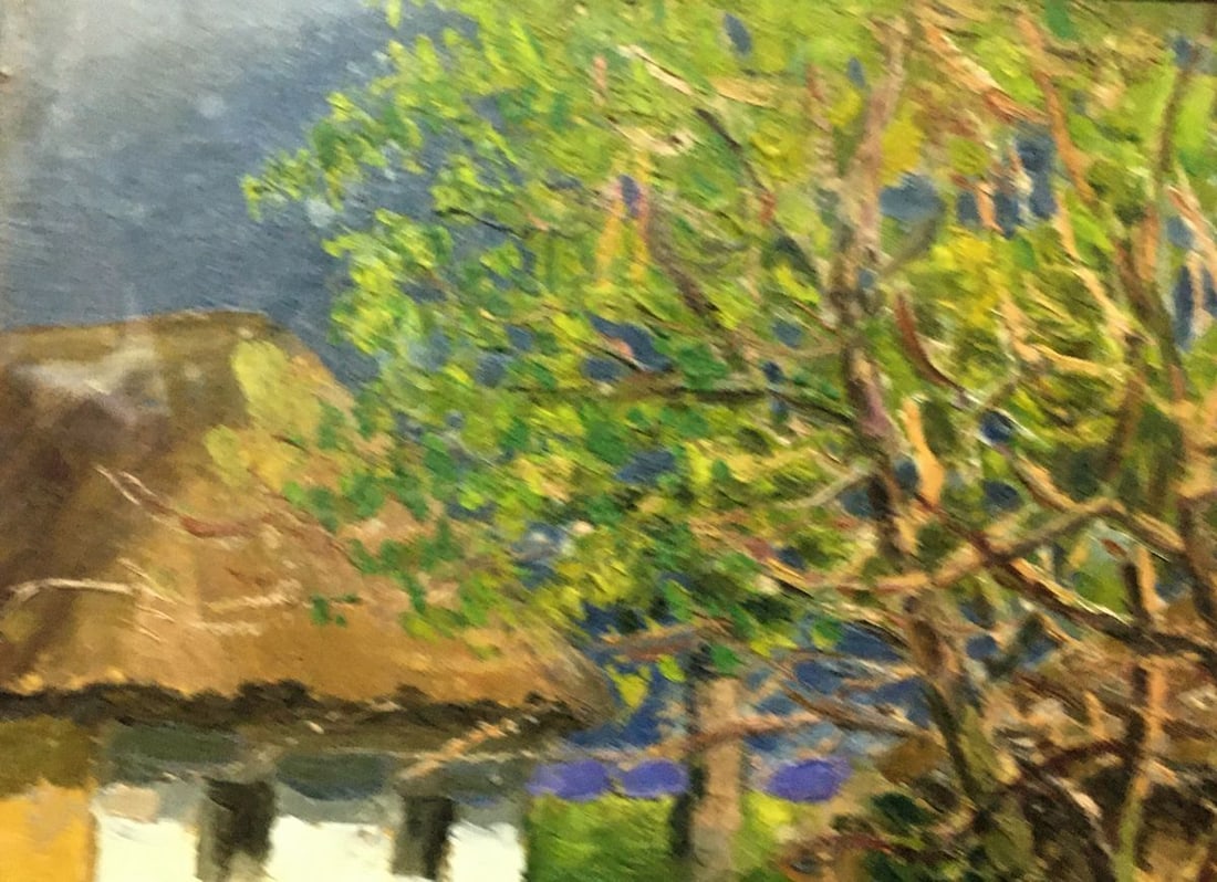 Oil painting After the rain Tsyupka Ivan Kirillovich - 6