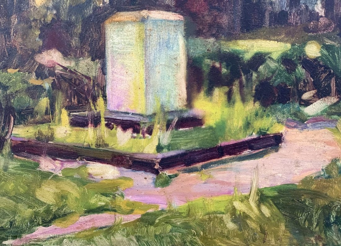 Oil painting monument to Skoropadsky Zosenko Valeriy Kupriyanovich - 2