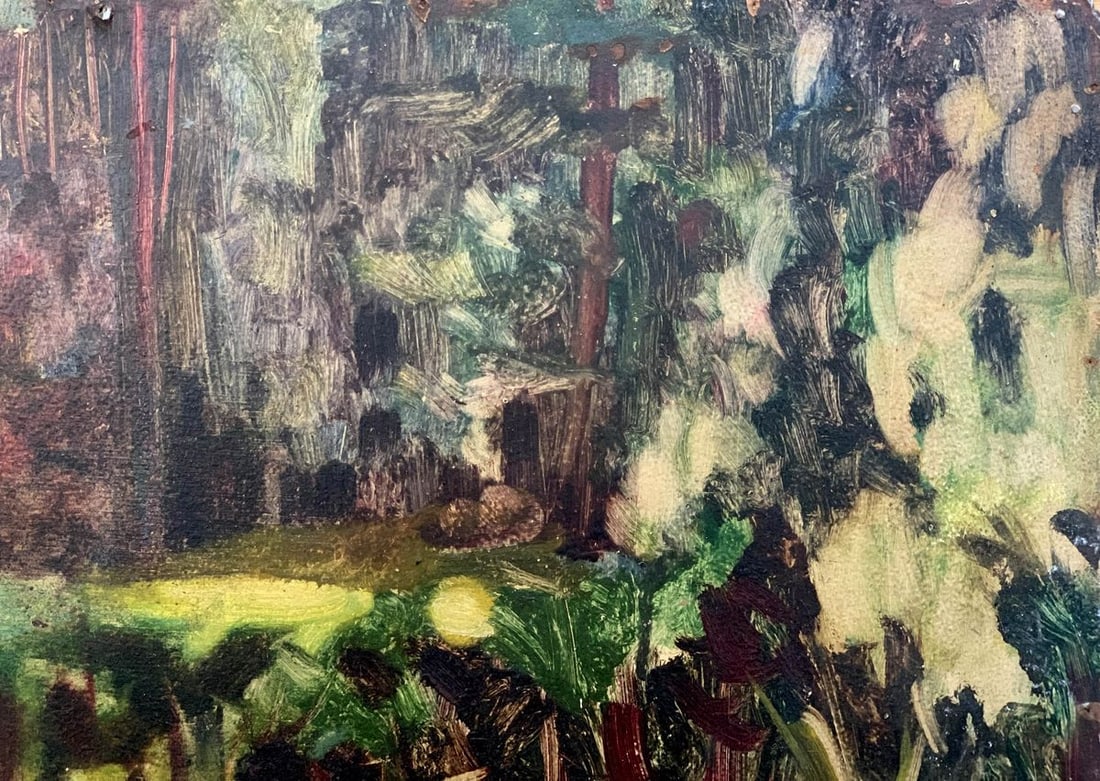 Oil painting monument to Skoropadsky Zosenko Valeriy Kupriyanovich - 4