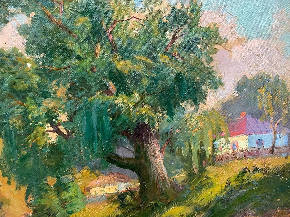 Oil painting Country life Rudenko Vladimir Mikhailovich - 4