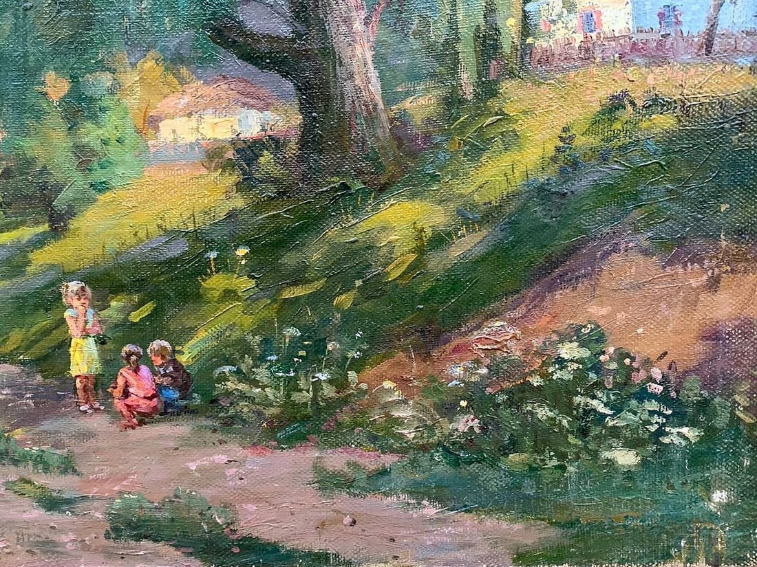 Oil painting Country life Rudenko Vladimir Mikhailovich - 8