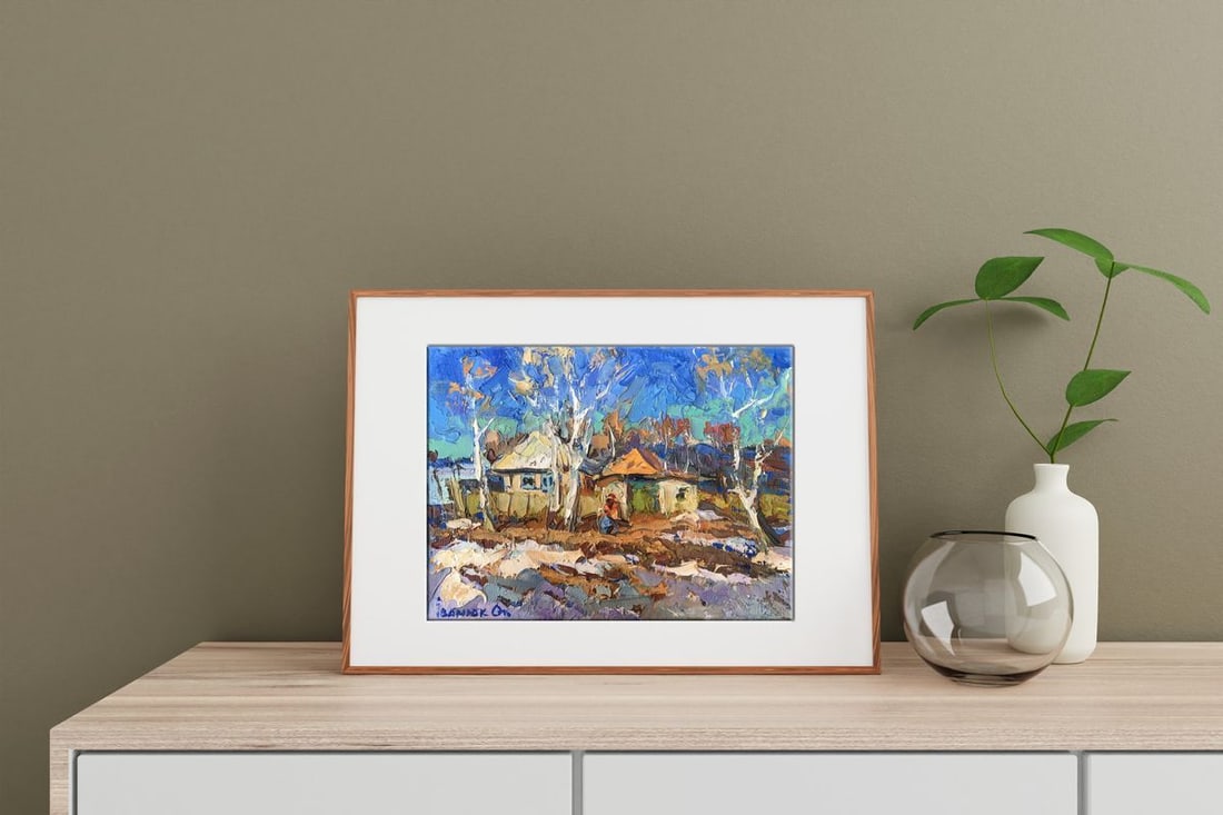 Oil painting March Kalenyuk Alex - 3