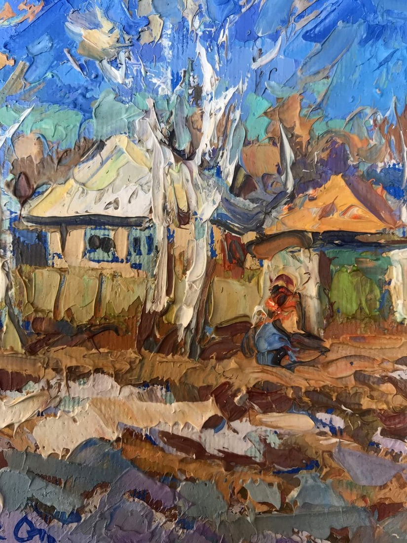 Oil painting March Kalenyuk Alex - 6