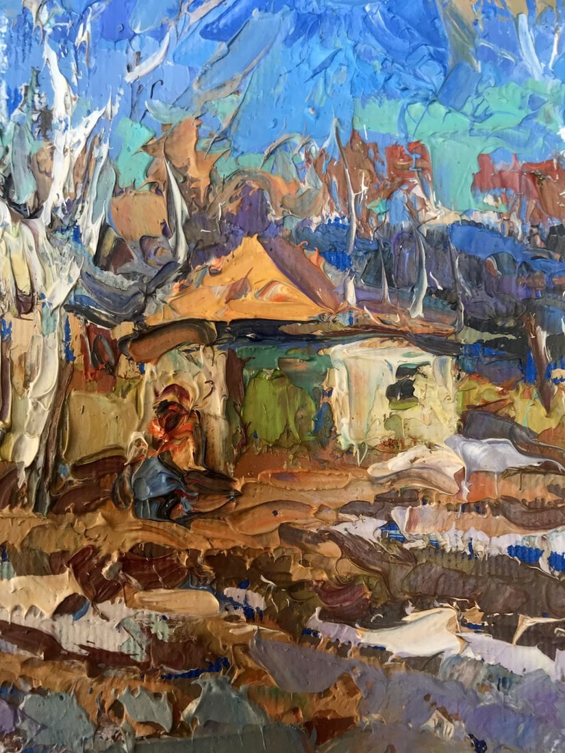 Oil painting March Kalenyuk Alex - 8