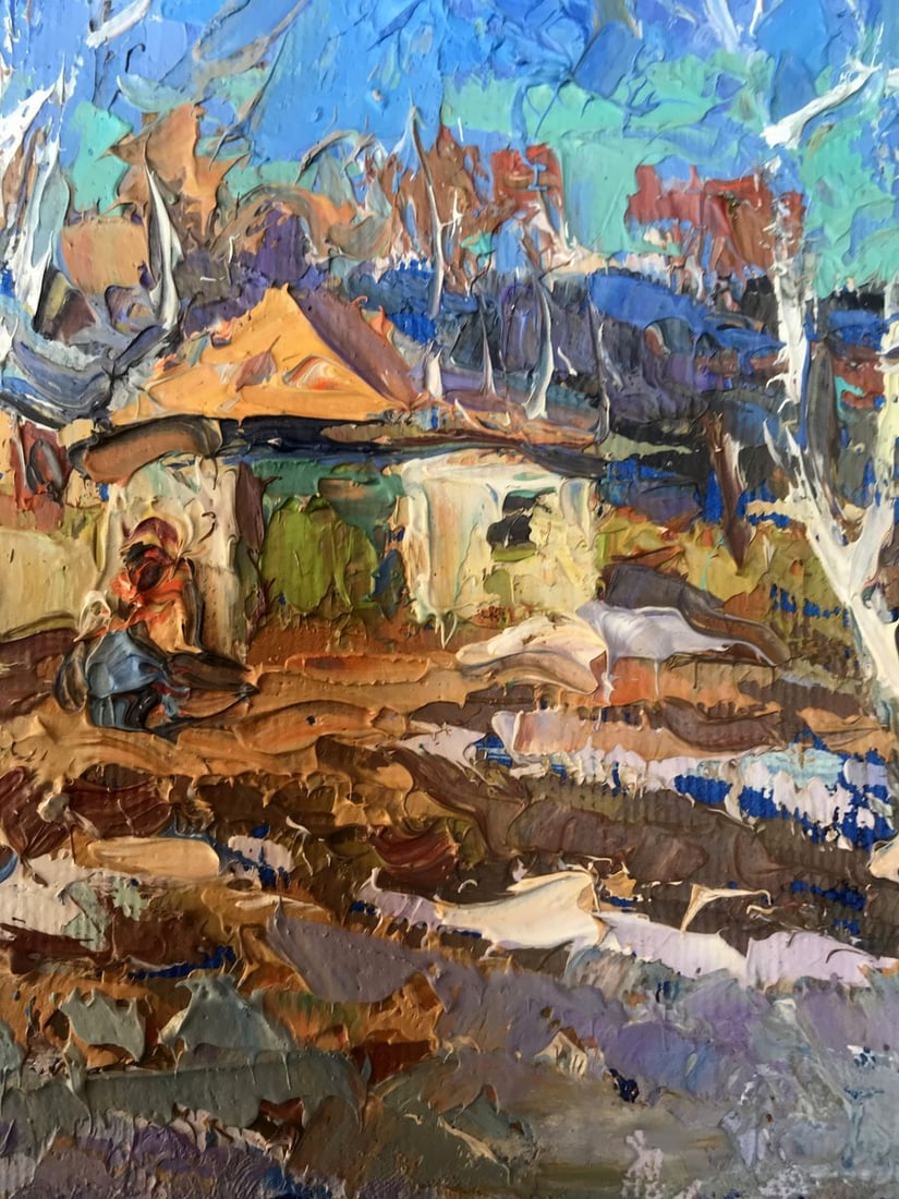 Oil painting March Kalenyuk Alex - 9