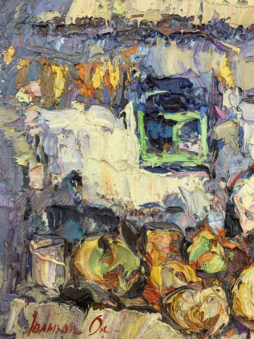 Oil painting Near the threshold Kalenyuk Oksana - 4