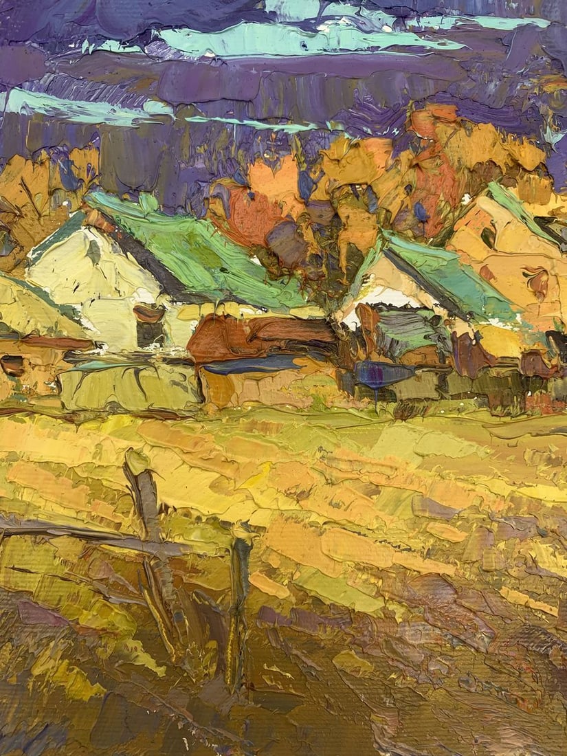 Oil painting Warm evening Kalenyuk Oksana - 10