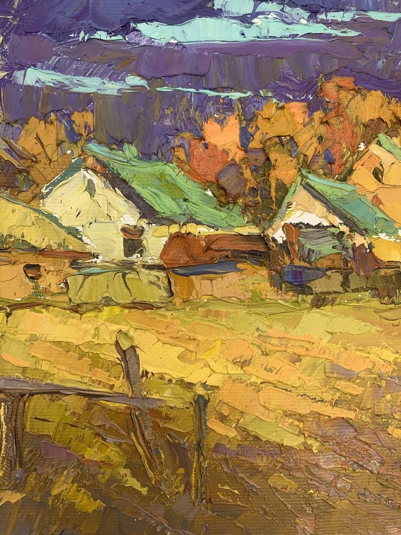 Oil painting Warm evening Kalenyuk Oksana - 8