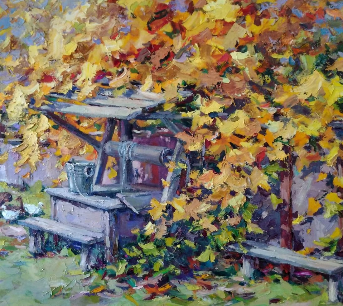 Oil painting Well Alexander Nikolaevich Cherednichenko - 2