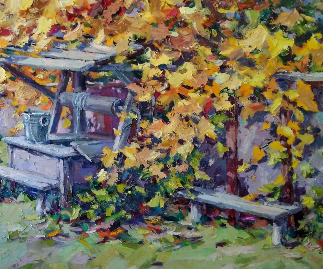 Oil painting Well Alexander Nikolaevich Cherednichenko - 5