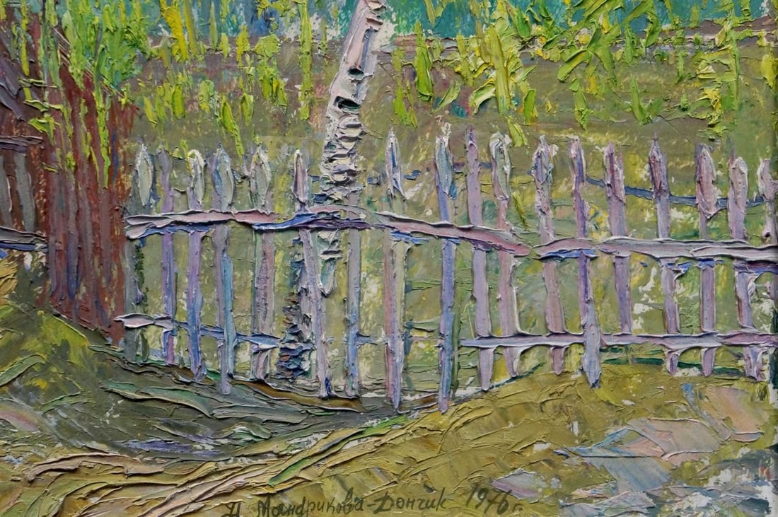 Oil painting In the spring Mandrikova Donchik Nadezhda Alekseevna - 5