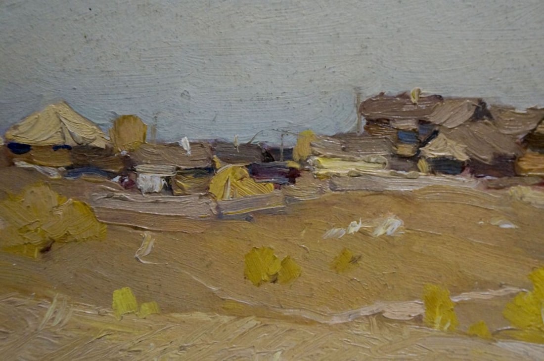 Oil painting Village N. Shumilkin - 6