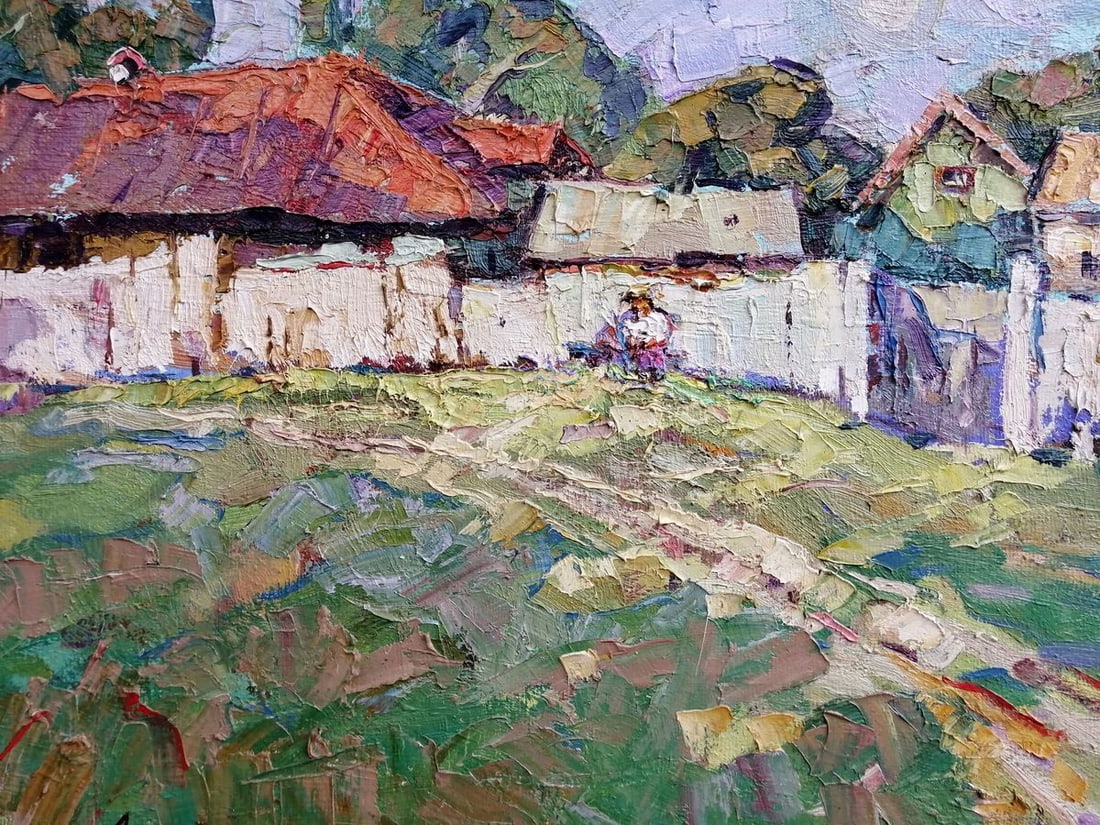 Oil painting Sunny day Kalenyuk Oksana - 2