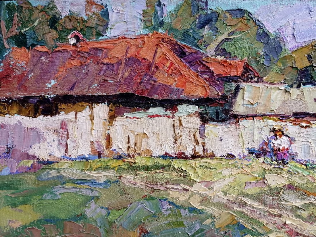 Oil painting Sunny day Kalenyuk Oksana - 4