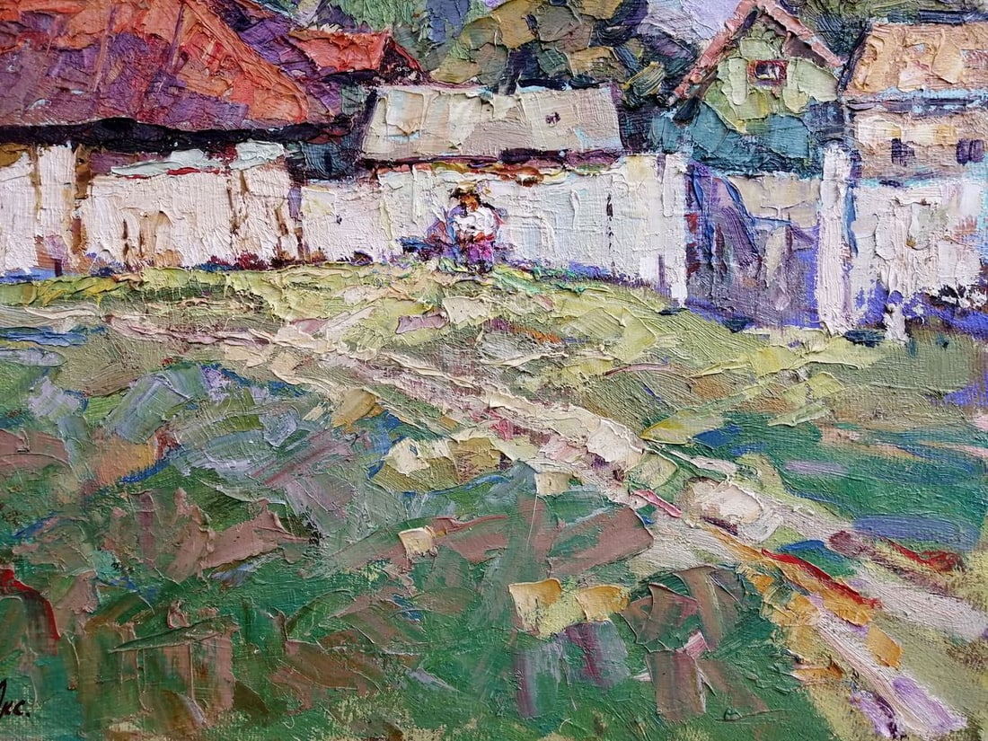 Oil painting Sunny day Kalenyuk Oksana - 6