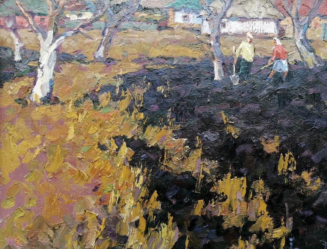 Oil painting Early spring Kalenyuk Alex - 6