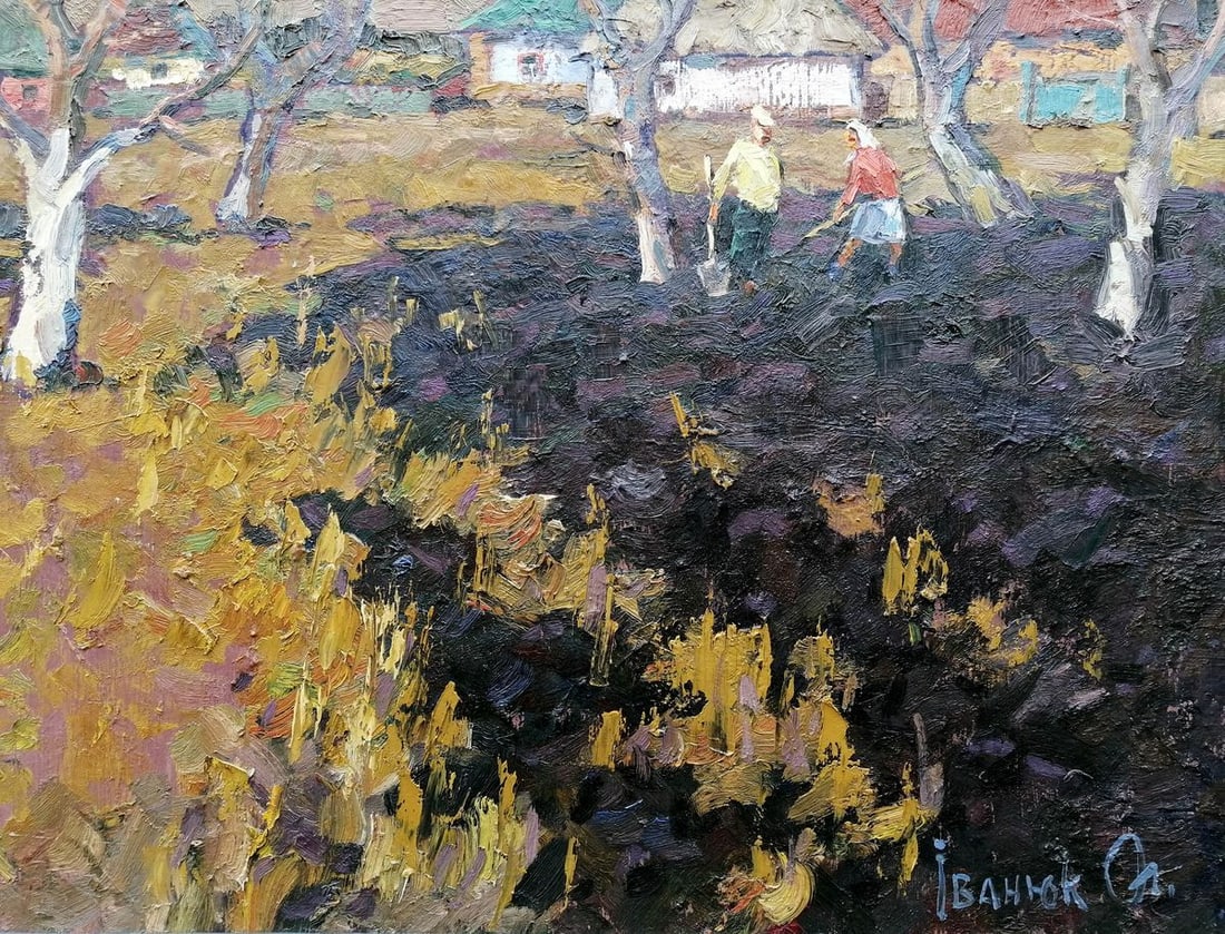 Oil painting Early spring Kalenyuk Alex - 7