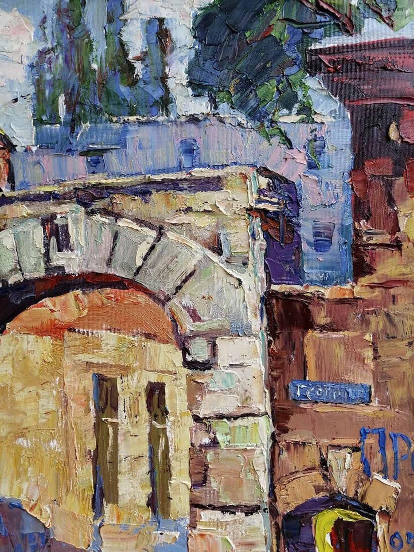 Oil painting City of Mariupol Kalenyuk Alex - 3