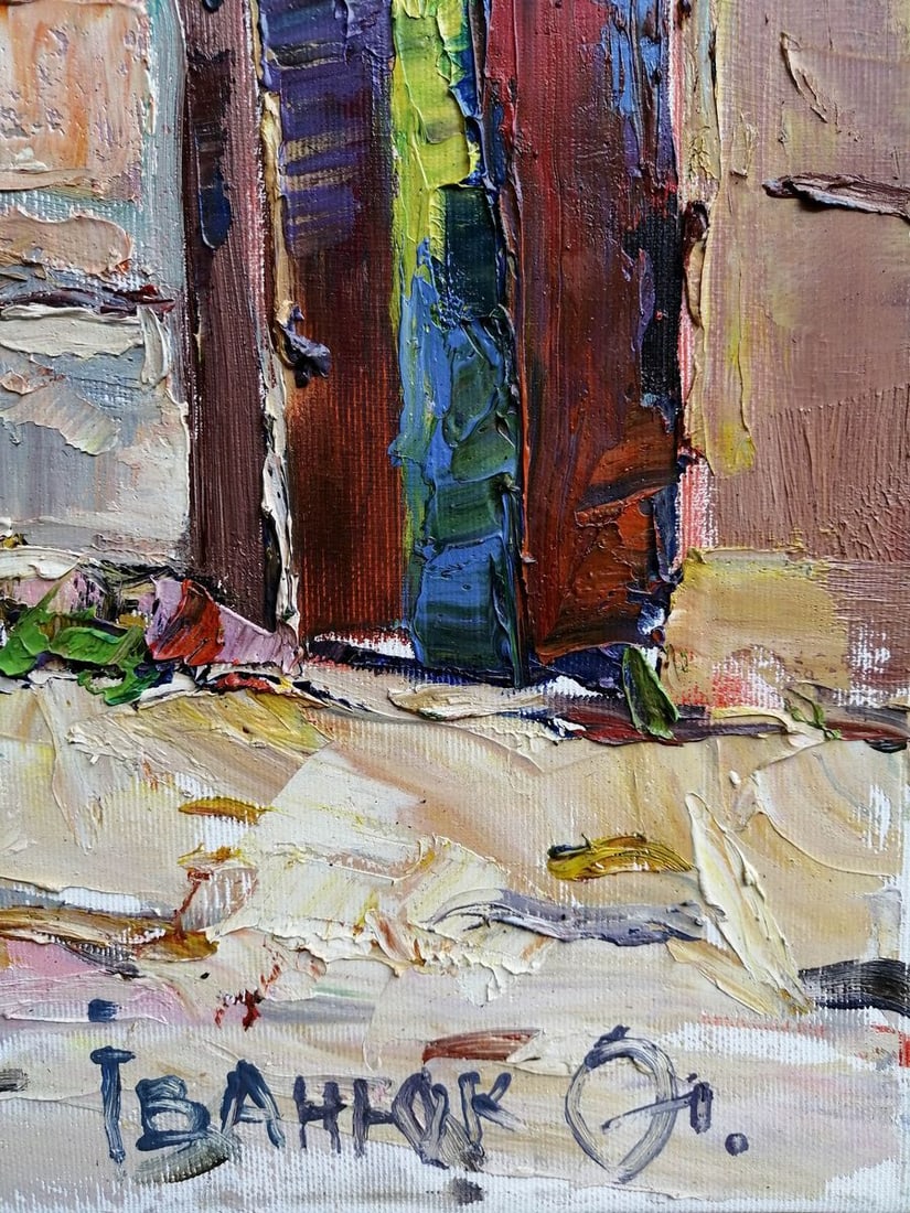 Oil painting City of Mariupol Kalenyuk Alex - 8