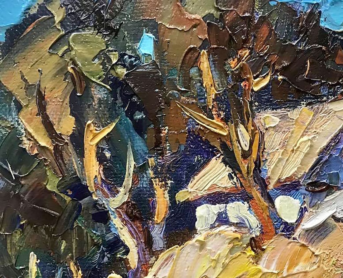 Oil painting Lit by the sun Kalenyuk Oksana - 2