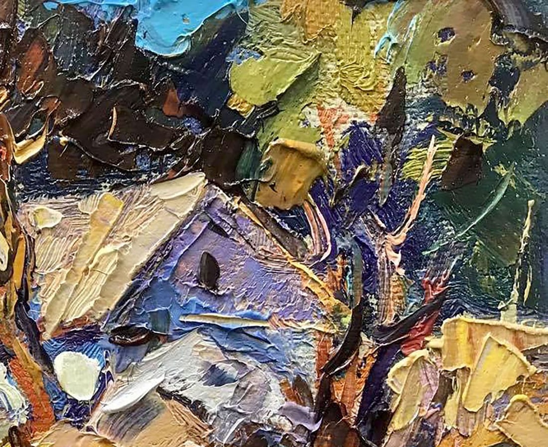 Oil painting Lit by the sun Kalenyuk Oksana - 3