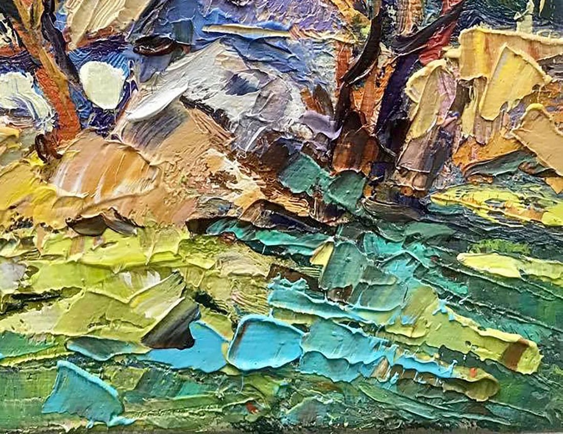 Oil painting Lit by the sun Kalenyuk Oksana - 5