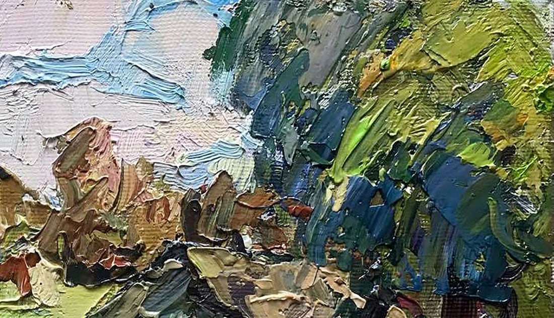 Oil painting Morning Kalenyuk Oksana - 3