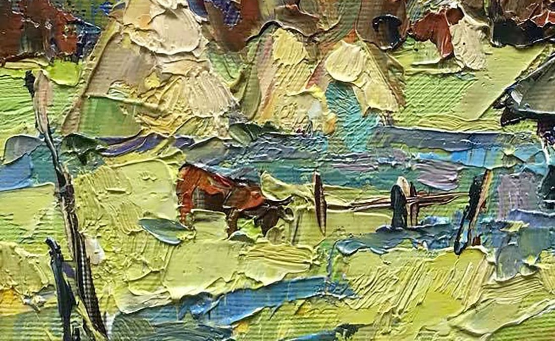 Oil painting Morning Kalenyuk Oksana - 4