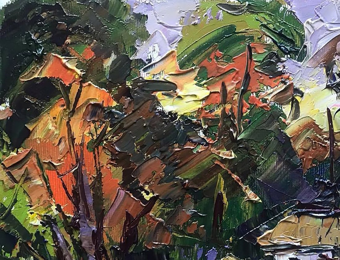 Oil painting The sun goes down Kalenyuk Alex - 2