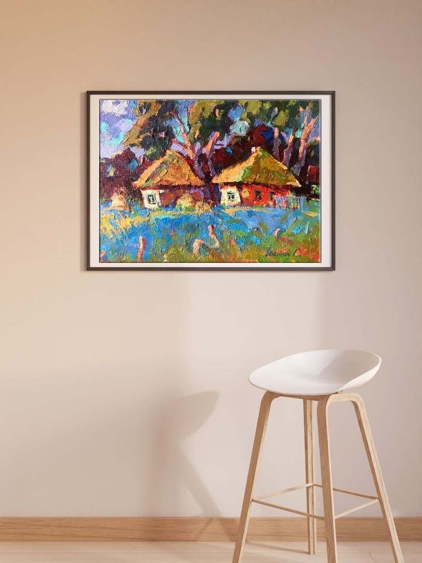 Oil painting Rural motif Kalenyuk Alex - 2