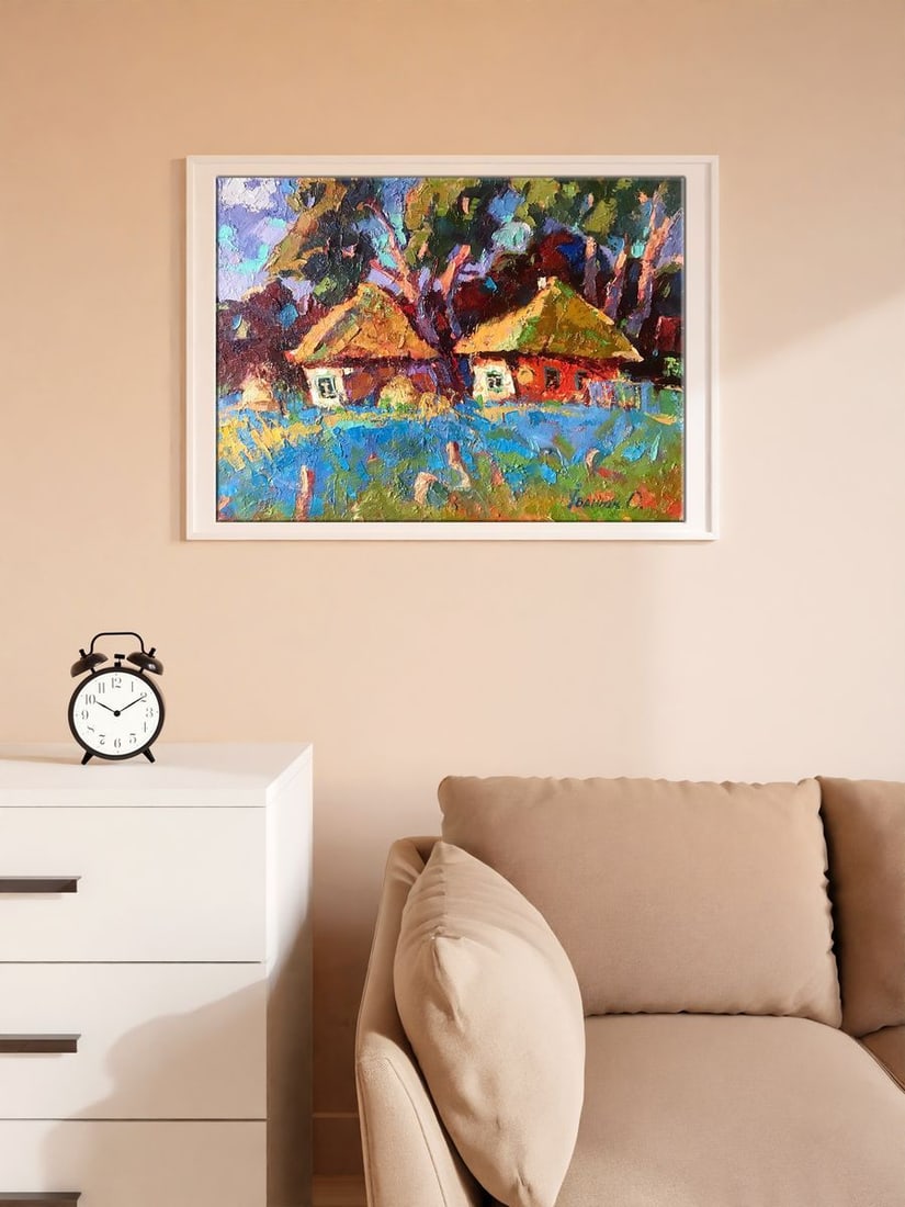 Oil painting Rural motif Kalenyuk Alex - 3