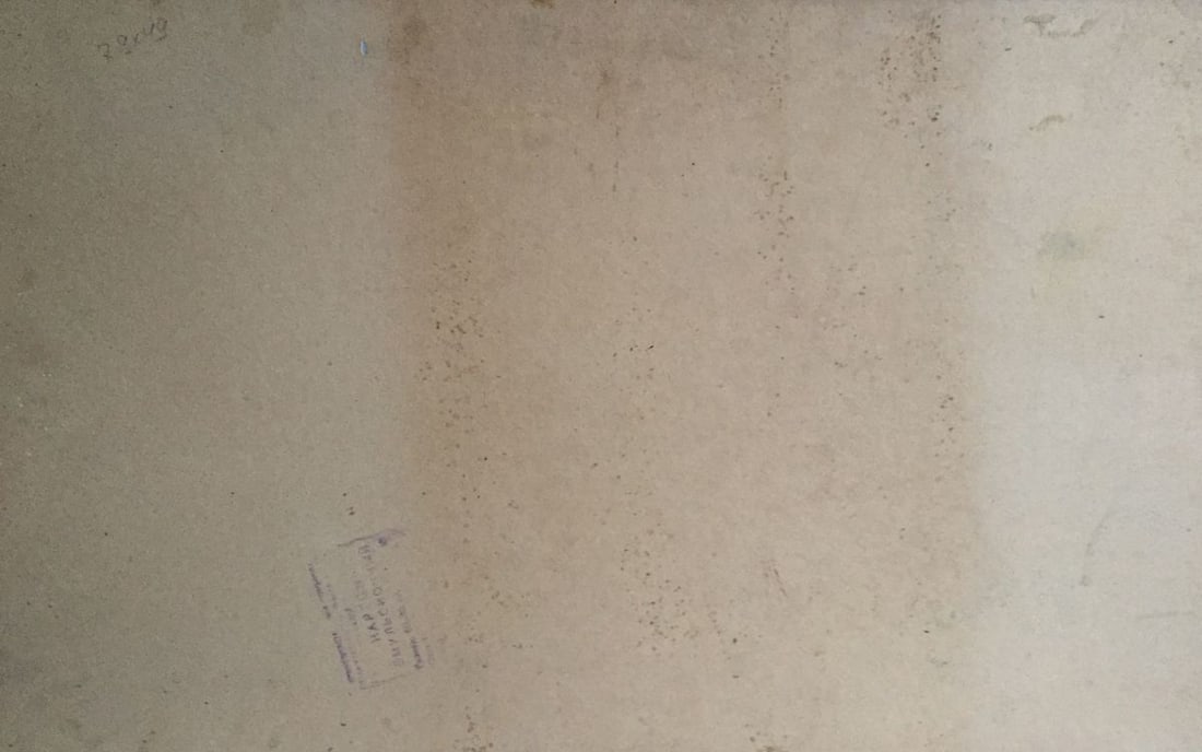 Oil painting Ukrainian naive Couple near the well - 6